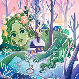 Девушка-весна