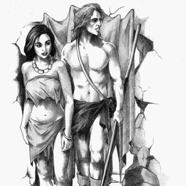 КОШКА... В пещере