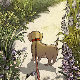 Комикс про таксу Лулу