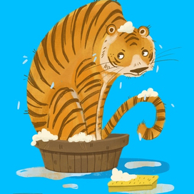 Раздраженный Тигра