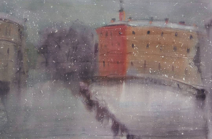 снежный питер