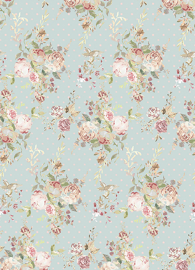 Russian vintage. Winter garden.