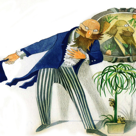 Сказка про художника и корову Музу