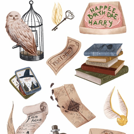 Стикерпак с Гарри Поттером