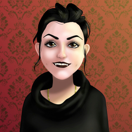 Иллюстрация по фото в мультяшном стиле