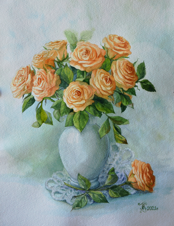 Чайные розы 