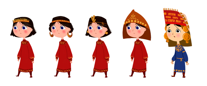 Концепт арт персонажа