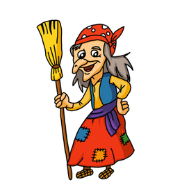 Сказочная баба яга