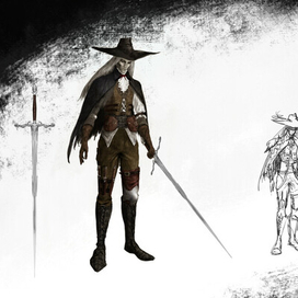 Souls-like концепт-арт