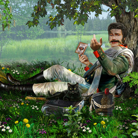 К сказке про солдата..