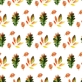 pattern leaves