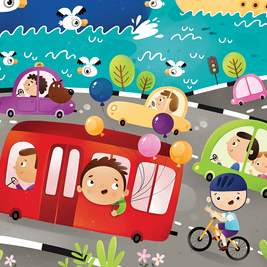 Такой разный транспорт.