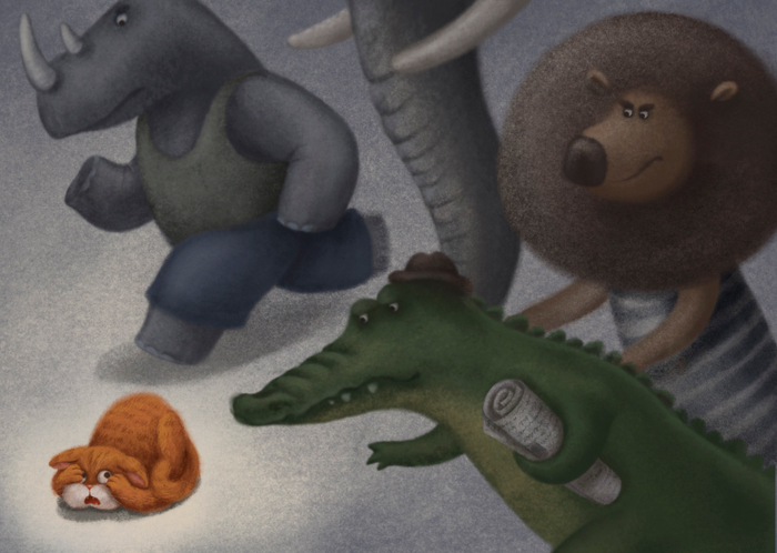 Пушистый комочек 