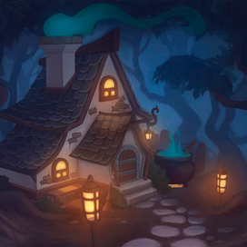 Домик в лесу