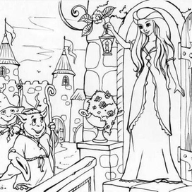 Рисунок-раскраска