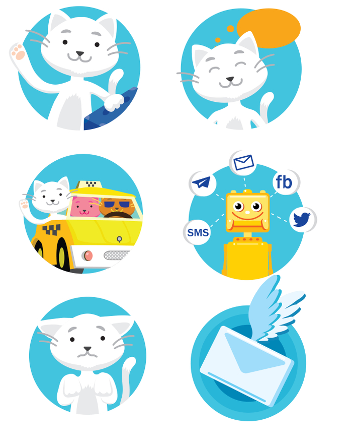 иллюстрации для мобильного приложения