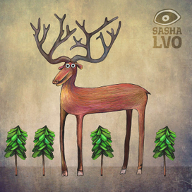 Олень по моему хотению