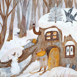 Новогоднее утро