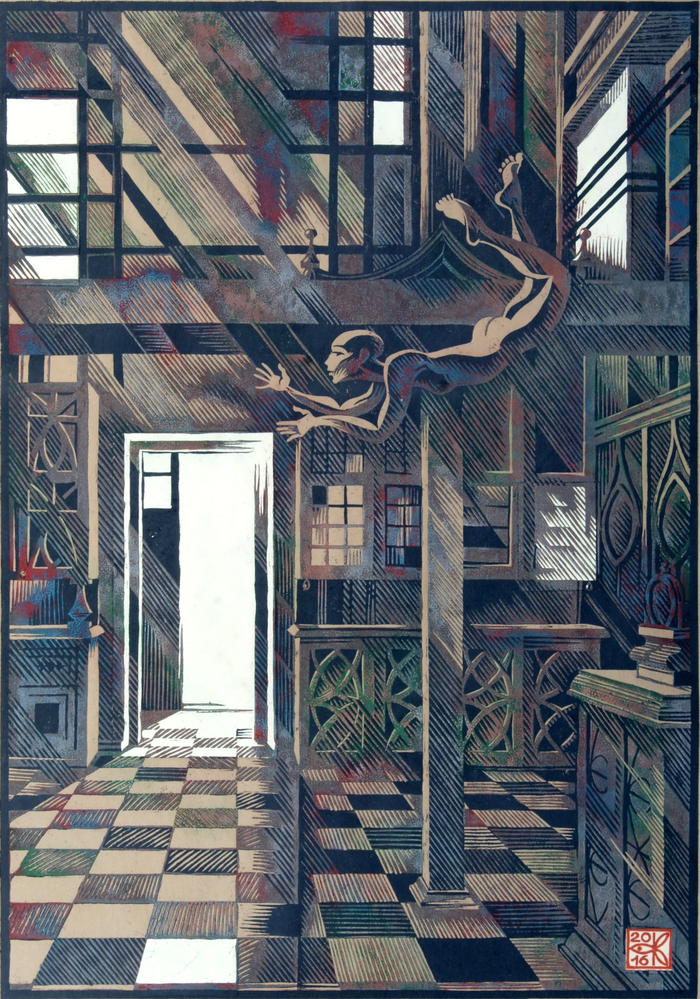 Летящие в интерьере-1