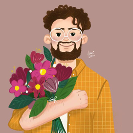 flower man