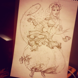 Танцовщица