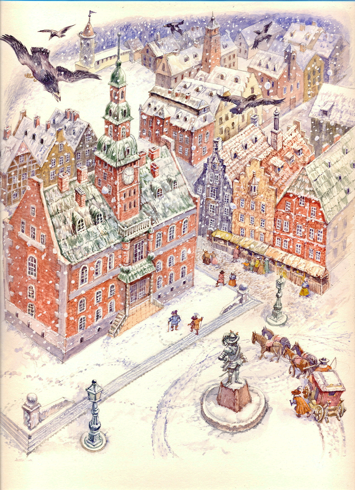 Ратуша 2. Собирательный образ на 17 век.