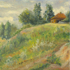 дом на холме