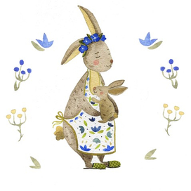 Открытка на день матери