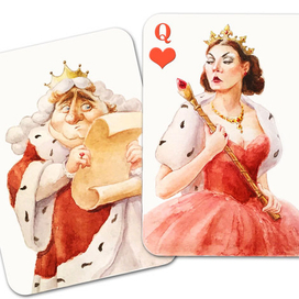 King and Queen of Hearts