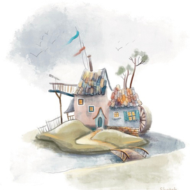 Дом на острове