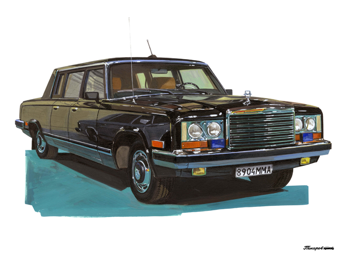 ЗиЛ-41051. Серия "Кремлёвский гараж"