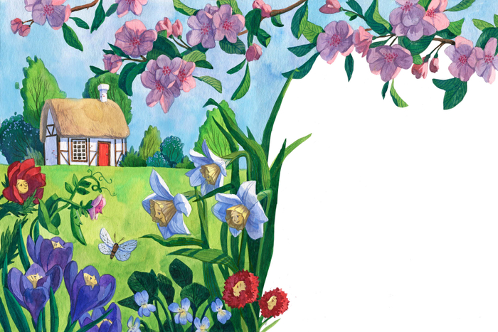 Иллюстрация к сказкам Г.Х.Андерсена