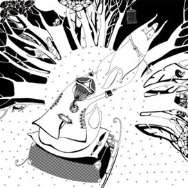 Волк запряженный в сани