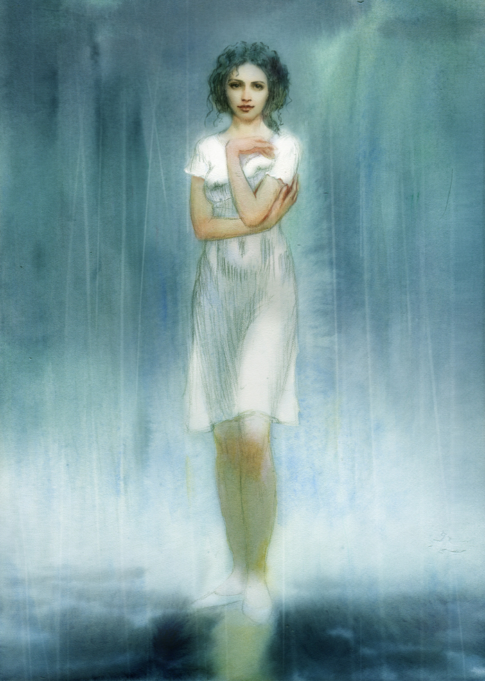 Иллюстрация к рассказу В. Люлько "Ангел ветра"