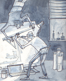 Графическая серия АРХИТЕКТОРЫ.