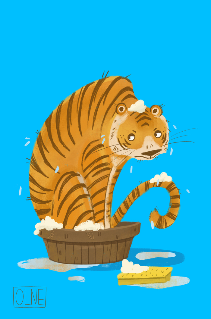 Раздраженный Тигра