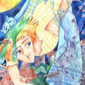 Серия иллюстраций к графической новелле