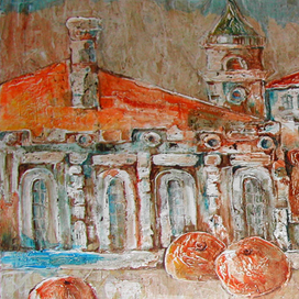 "Тили-тили-тесто..." 2 Иллюстрация к сборнику стихов.