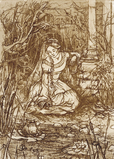 Сказки Братьев Гримм. Король-лягушонок