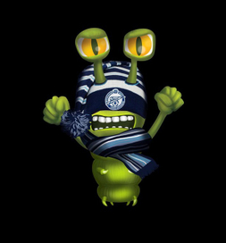 Гусеница болельщик