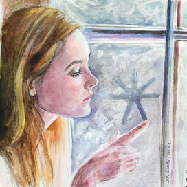 Окно в блокноте 3