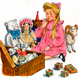 иллюстрация к произведению Марии Толмачовой "Как жила Тася"