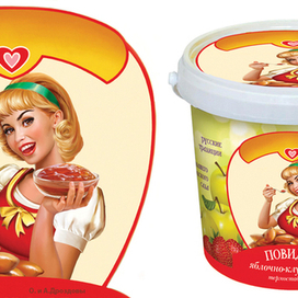 Рисунок для упаковки повидла