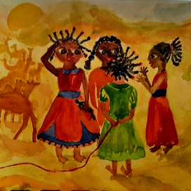 Дети Нубийской пустыни