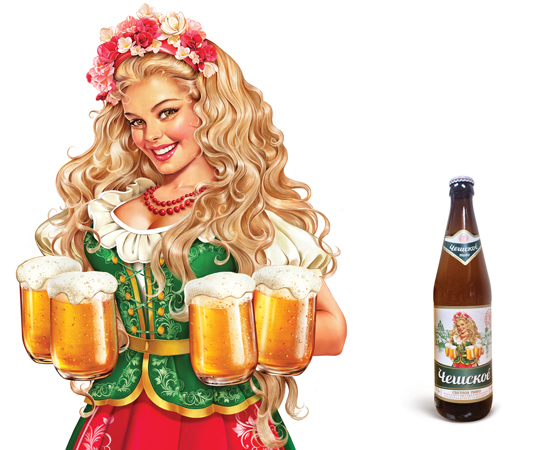 Девушка для ОАО "Вятич".