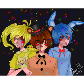 Арт по игре <<FNAF>>