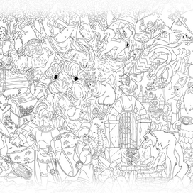 Лукоморье - виммельбух