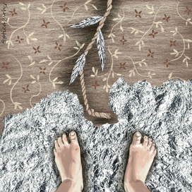 Иллюстрация к книге "Бегущая с волками"