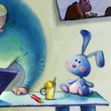 Большой человек с детскими глазами