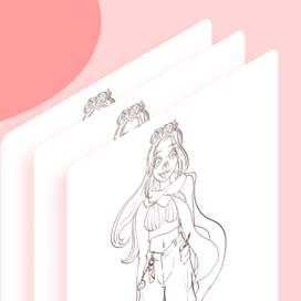 Рисунки в лайне